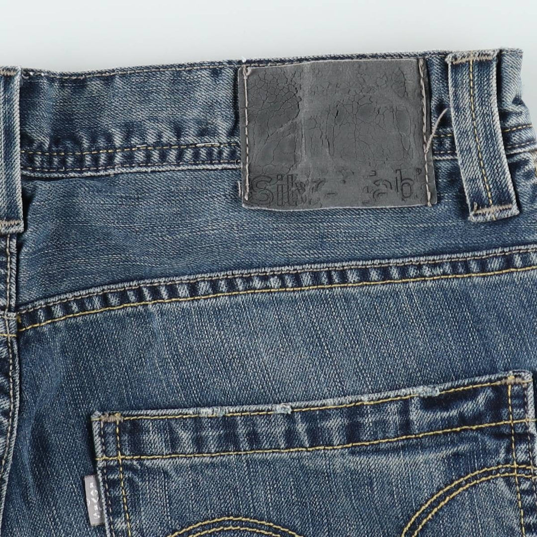 2000'S Levi's SILVER TAB Loose Straight Denim Pants, Men's W34 (approx.) cotton blue type Vintage Second Hand
