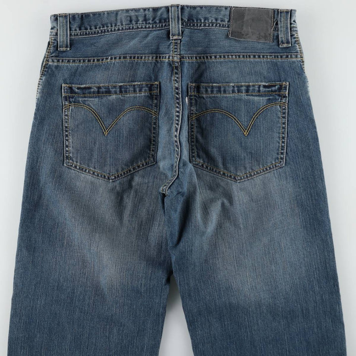 2000'S Levi's SILVER TAB Loose Straight Denim Pants, Men's W34 (approx.) cotton blue type Vintage Second Hand