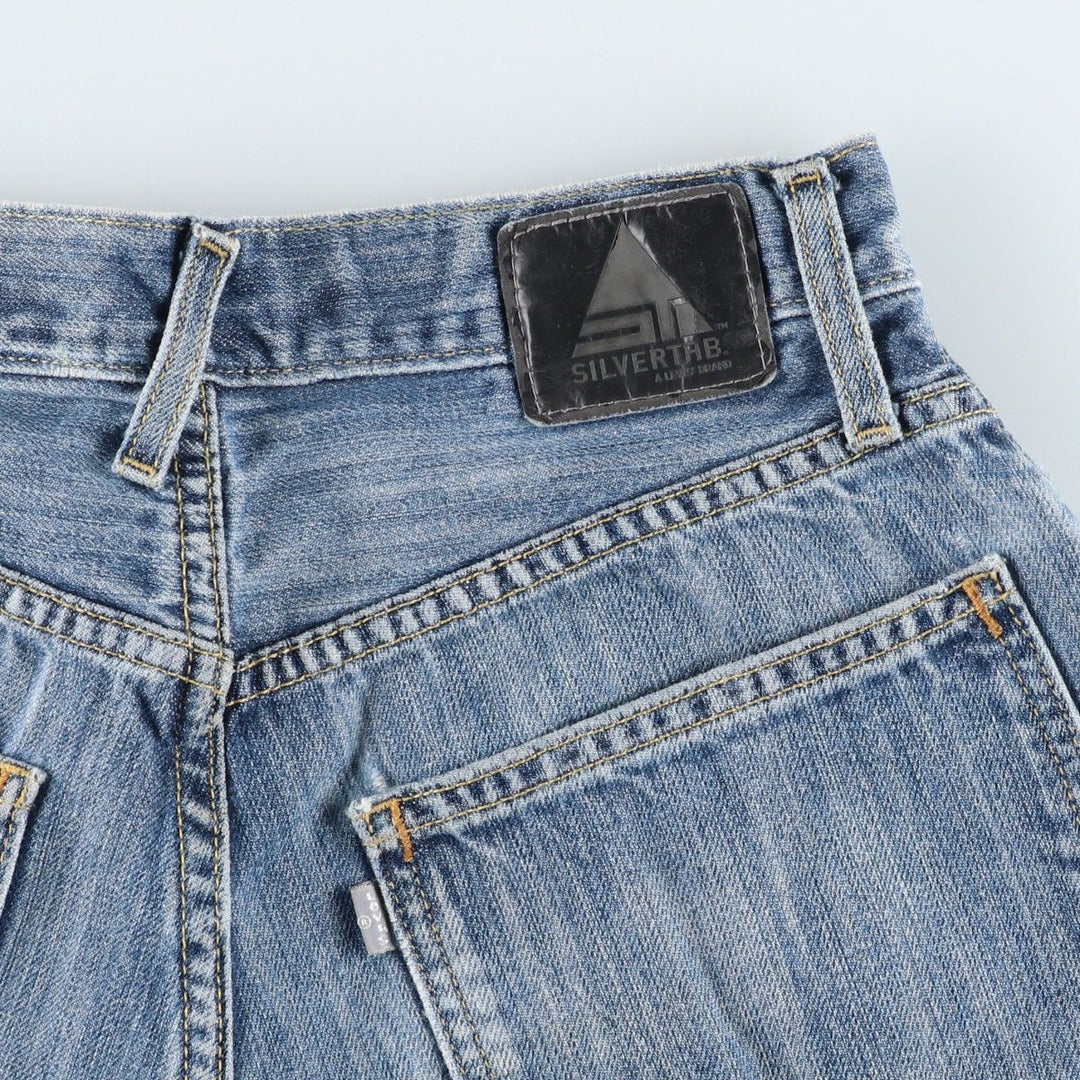 2000'S Levi's Silver Tab Baggy Tapered Denim Pants, Men's Size W30 cotton blue type Vintage Second Hand