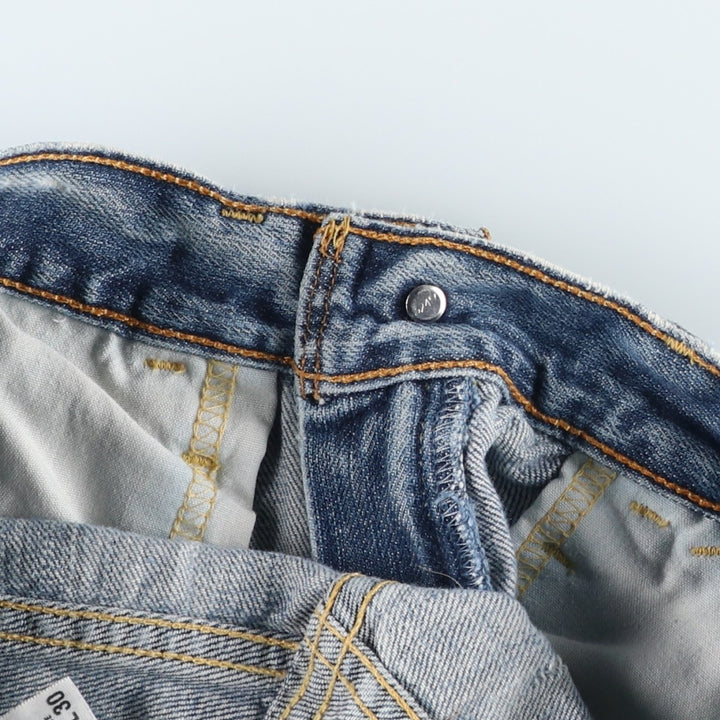 2000'S Levi's Silver Tab Baggy Tapered Denim Pants, Men's Size W30 cotton blue type Vintage Second Hand