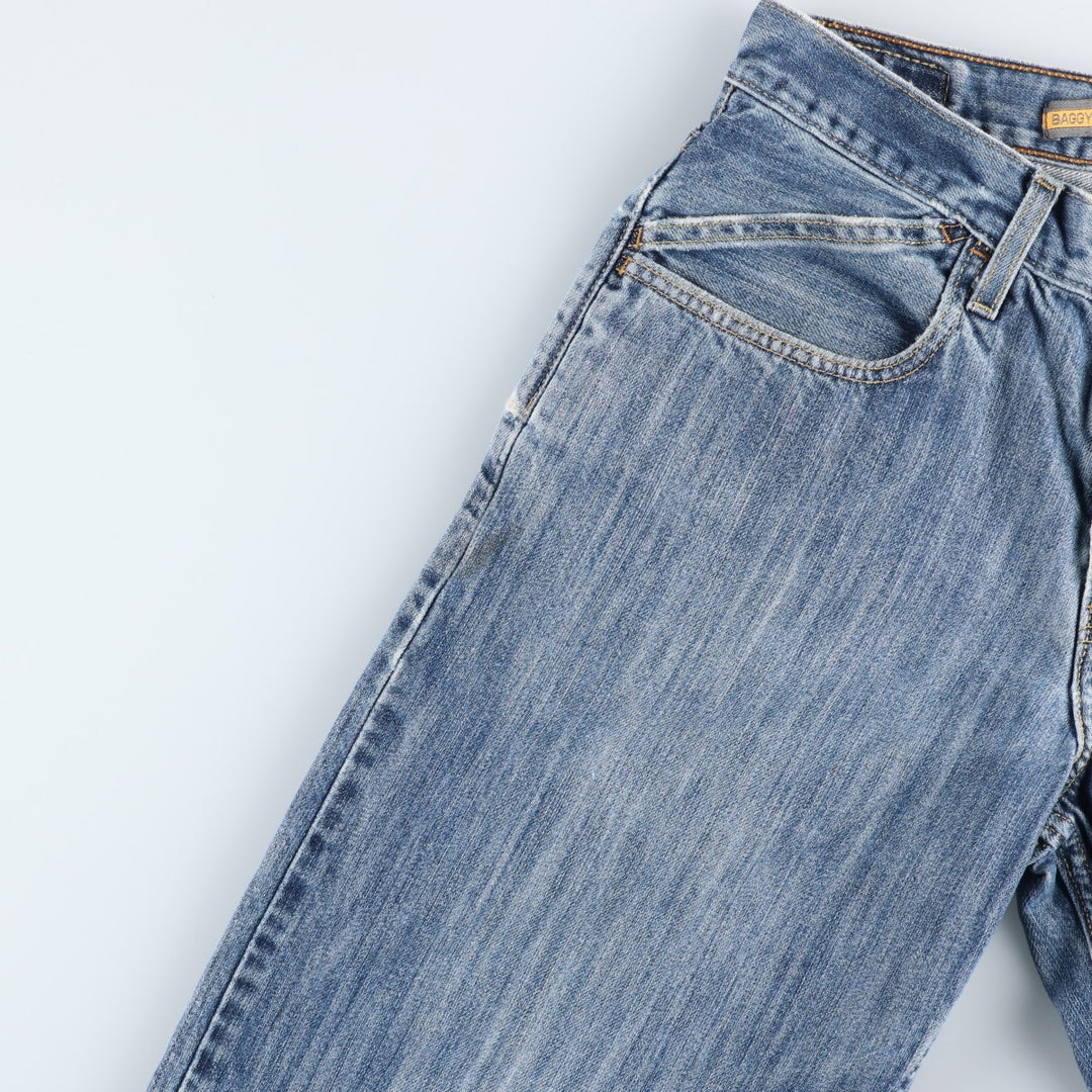 2000'S Levi's Silver Tab Baggy Tapered Denim Pants, Men's Size W30 cotton blue type Vintage Second Hand