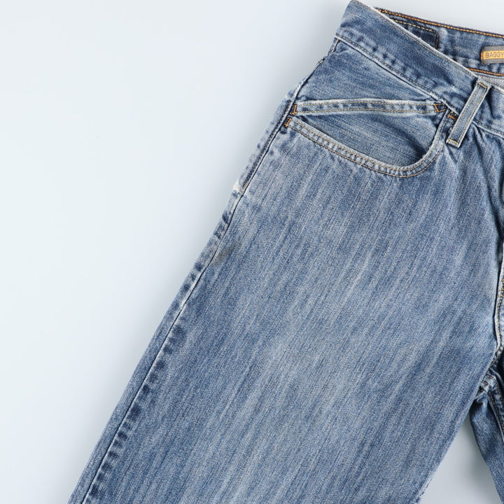 2000'S Levi's Silver Tab Baggy Tapered Denim Pants, Men's Size W30 cotton blue type Vintage Second Hand