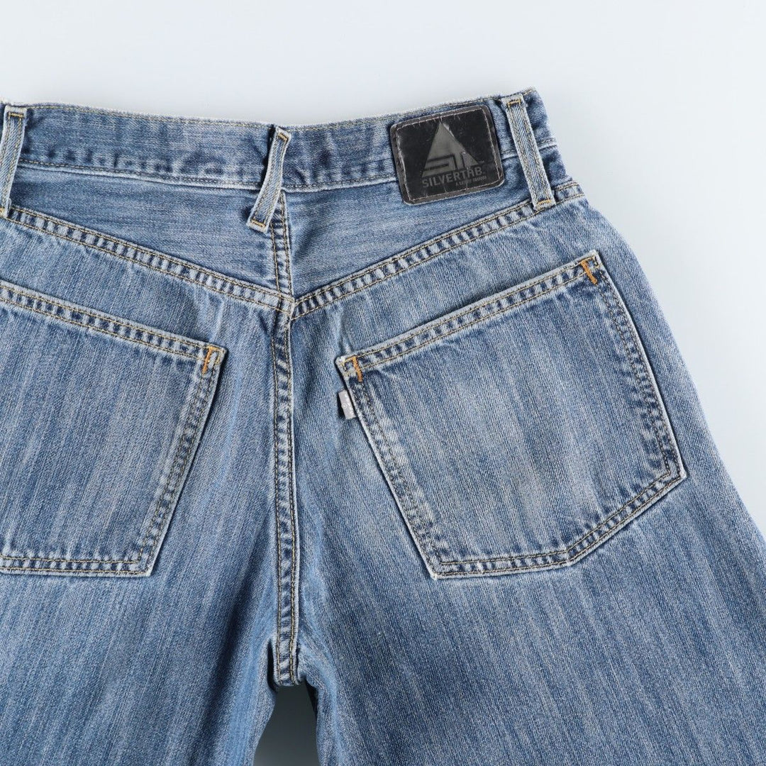 2000'S Levi's Silver Tab Baggy Tapered Denim Pants, Men's Size W30 cotton blue type Vintage Second Hand