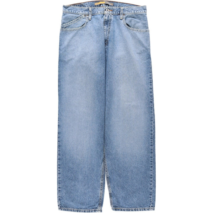 00'S Levi's SILVER TAB BAGGY tapered denim pants for men, size w34 cotton blue type Vintage Second Hand