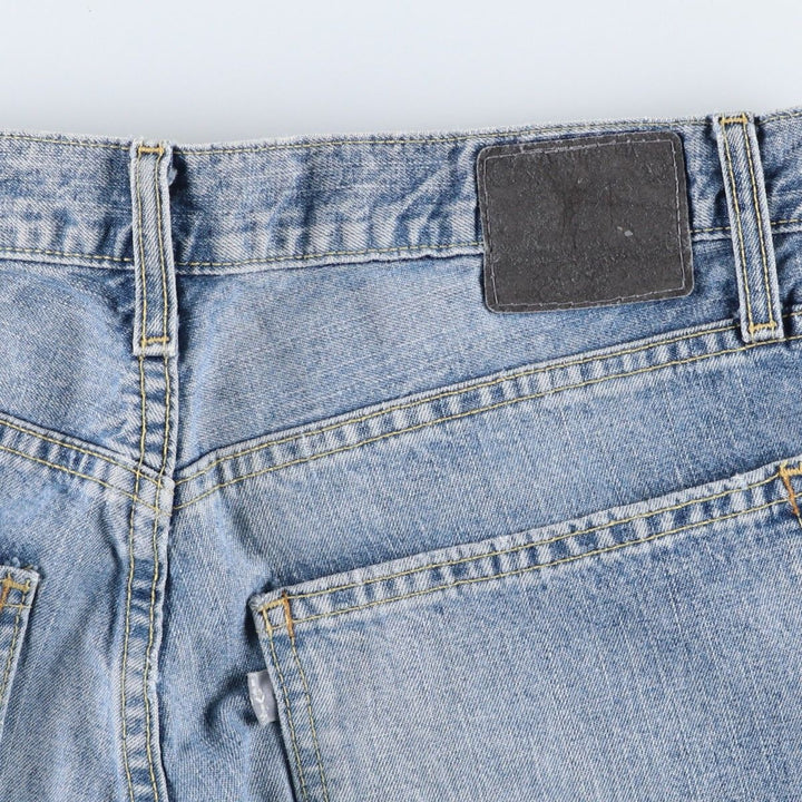 00'S Levi's SILVER TAB BAGGY tapered denim pants for men, size w34 cotton blue type Vintage Second Hand