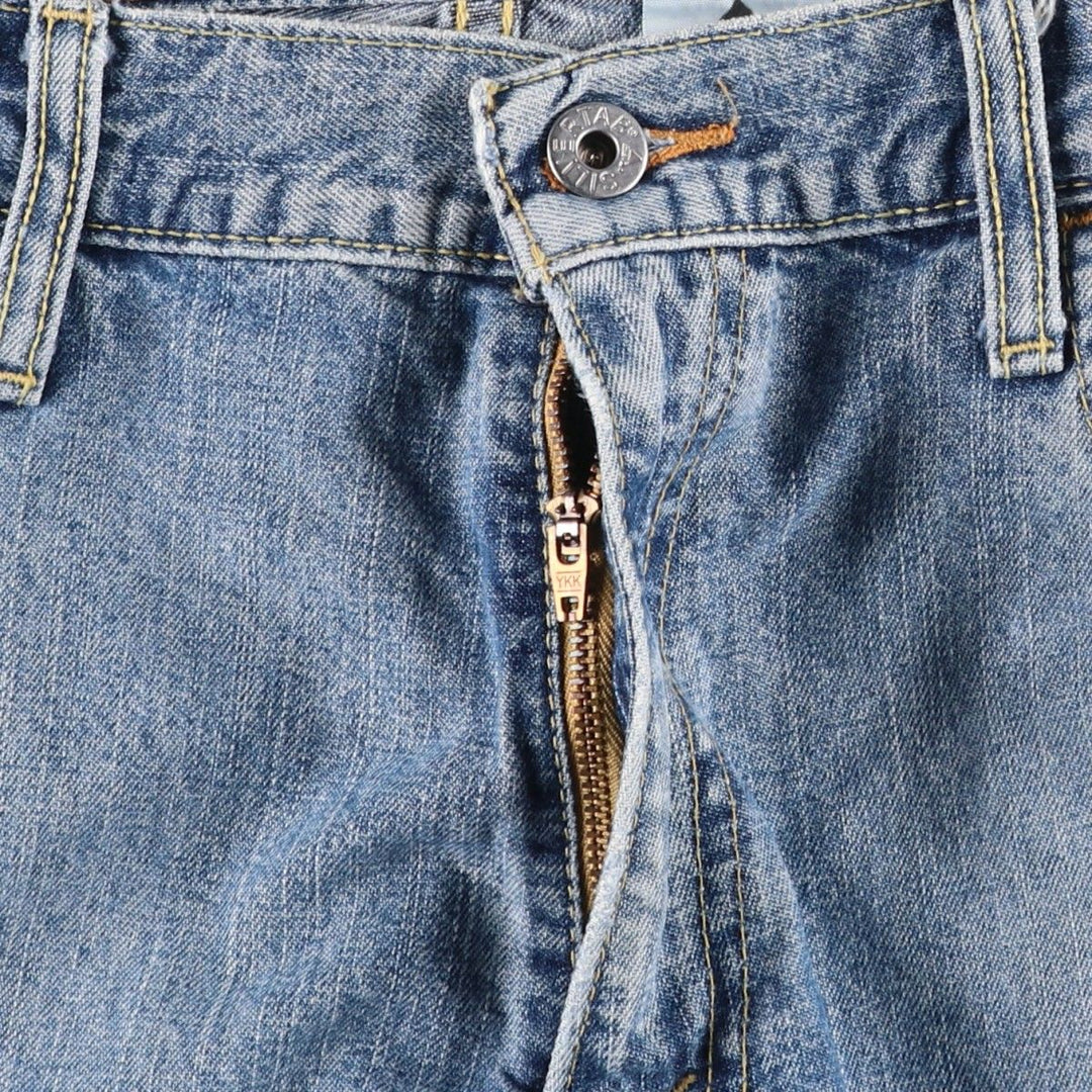 00'S Levi's SILVER TAB BAGGY tapered denim pants for men, size w34 cotton blue type Vintage Second Hand