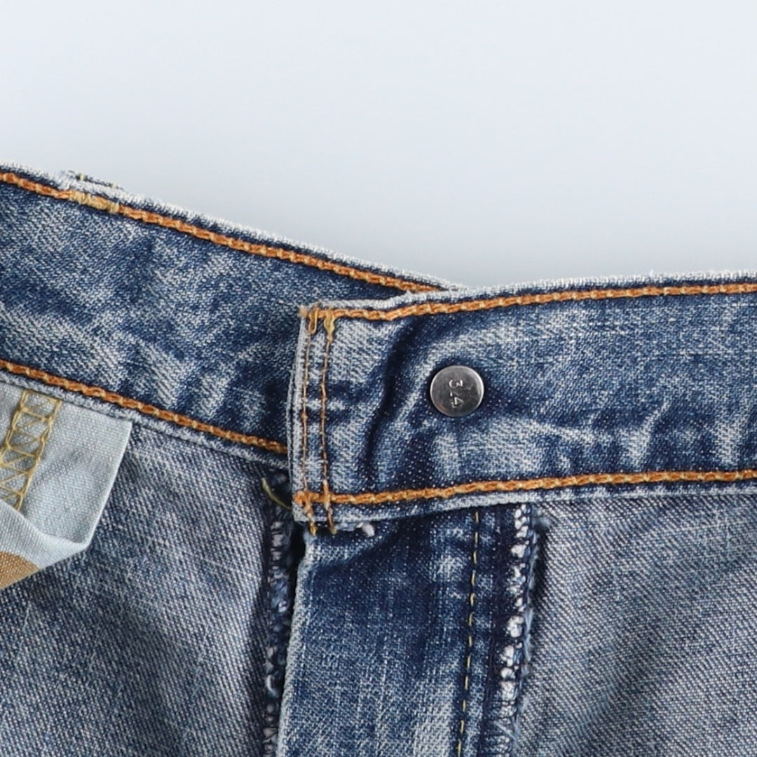 00'S Levi's SILVER TAB BAGGY tapered denim pants for men, size w34 cotton blue type Vintage Second Hand