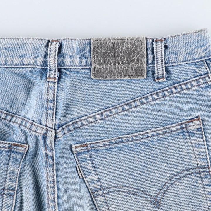 Levi's SILVER TAB LOOSE tapered denim pants for men, equivalent to w32 cotton blue type Vintage Second Hand