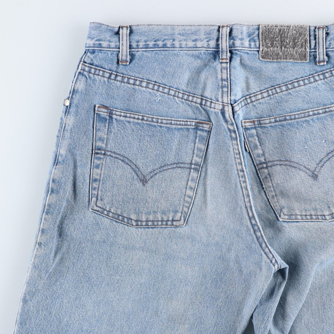 Levi's SILVER TAB LOOSE tapered denim pants for men, equivalent to w32 cotton blue type Vintage Second Hand