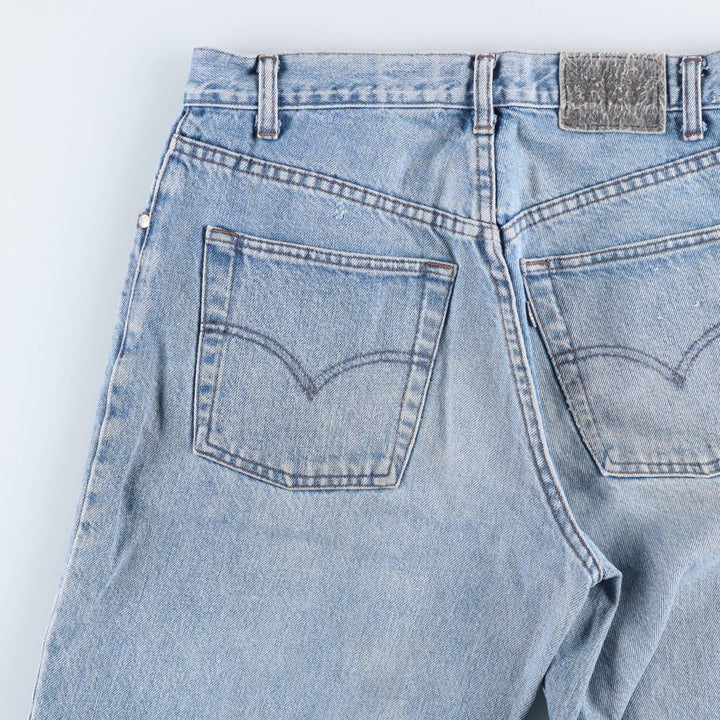 Levi's SILVER TAB LOOSE tapered denim pants for men, equivalent to w32 cotton blue type Vintage Second Hand