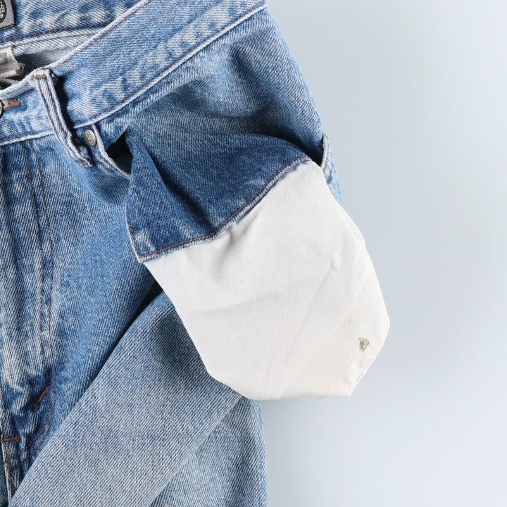 Levi's SILVER TAB LOOSE tapered denim pants for men, equivalent to w32 cotton blue type Vintage Second Hand