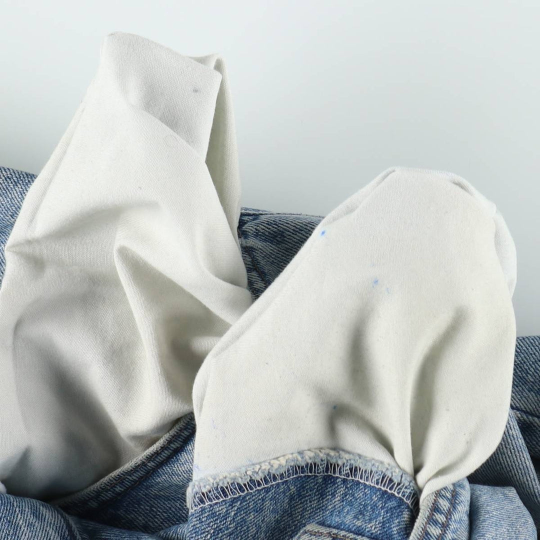 2000'S Levi's SILVER TAB BAGGY tapered denim pants, men's size W33 cotton blue type Vintage Second Hand