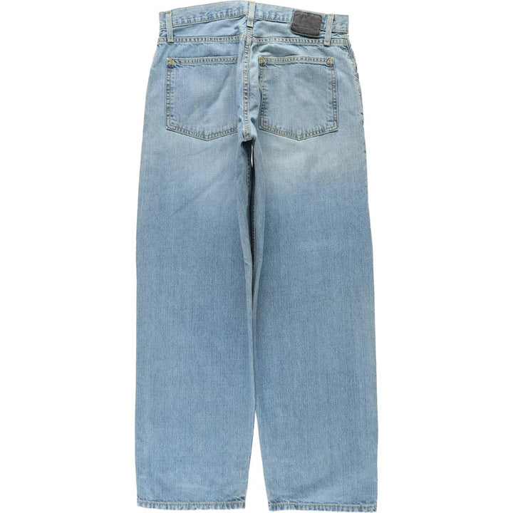 00'S Levi's SILVER TAB BAGGY tapered denim pants for men, size w31 cotton blue type Vintage Second Hand