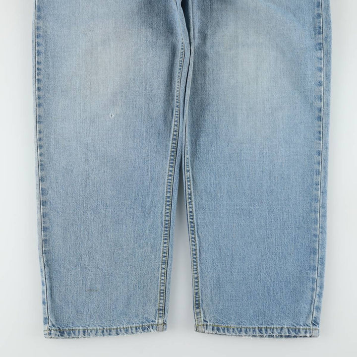00'S Levi's SILVER TAB BAGGY tapered denim pants for men, size w31 cotton blue type Vintage Second Hand