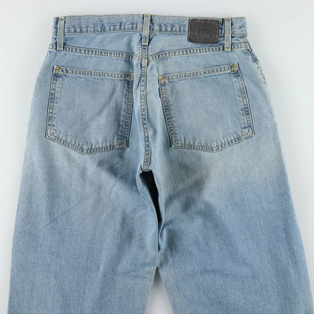 00'S Levi's SILVER TAB BAGGY tapered denim pants for men, size w31 cotton blue type Vintage Second Hand