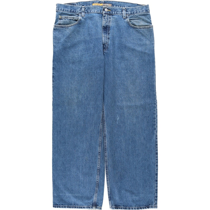 2000'S Levi's SILVER TAB LOW+LOOSE tapered denim pants, men's size W37 cotton blue type Vintage Second Hand