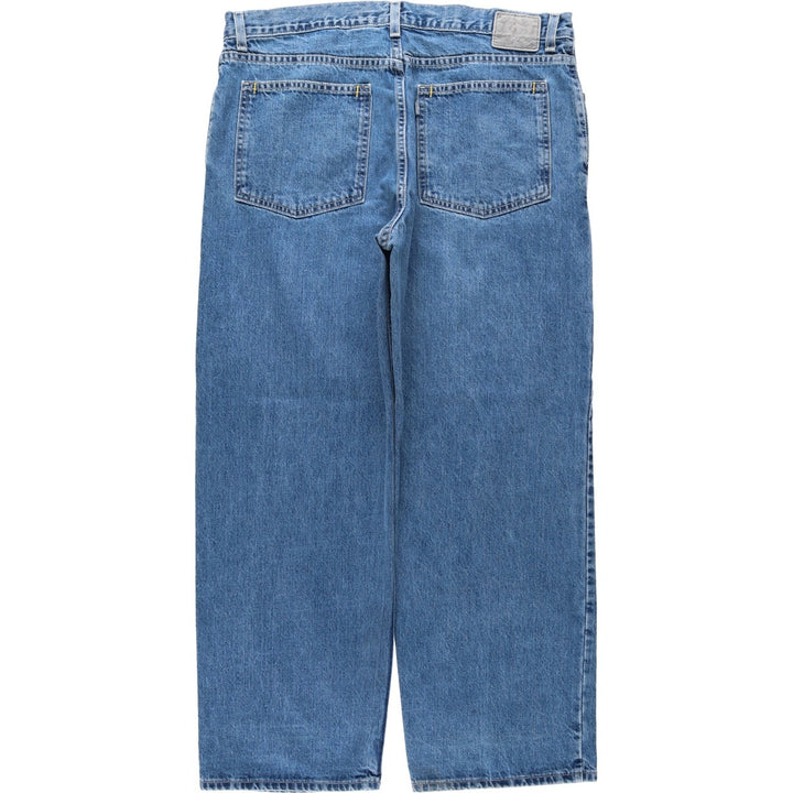 2000'S Levi's SILVER TAB LOW+LOOSE tapered denim pants, men's size W37 cotton blue type Vintage Second Hand