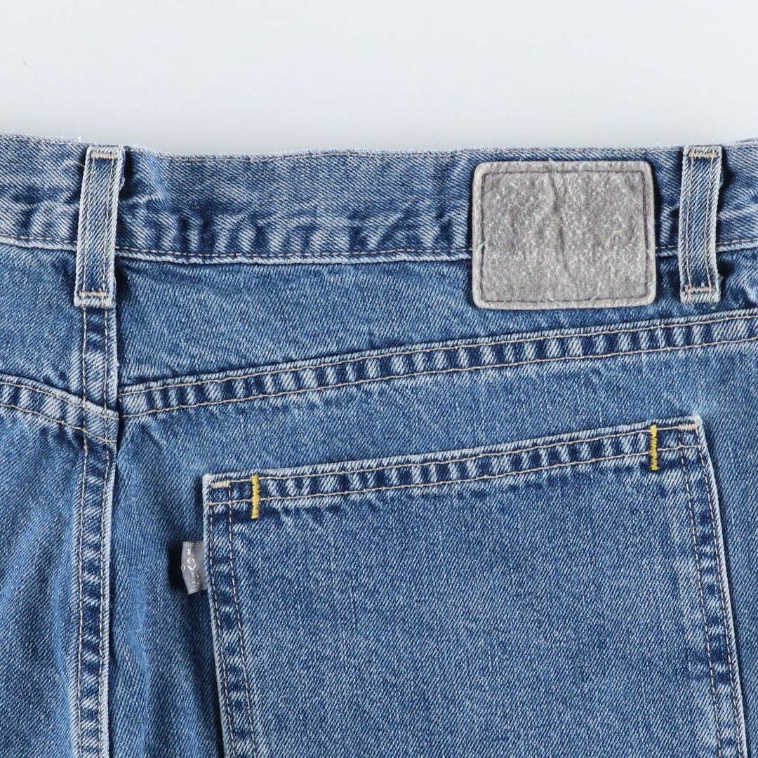 2000'S Levi's SILVER TAB LOW+LOOSE tapered denim pants, men's size W37 cotton blue type Vintage Second Hand