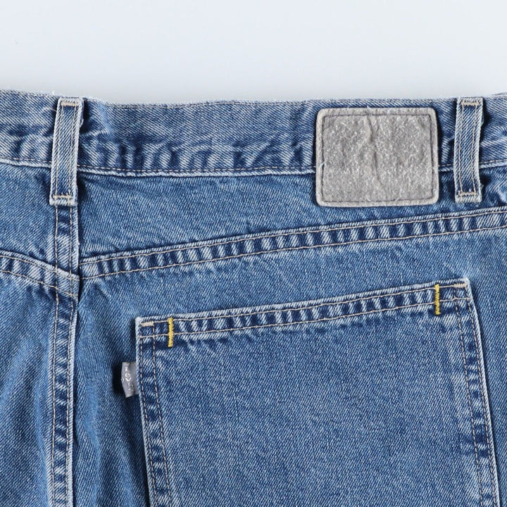 2000'S Levi's SILVER TAB LOW+LOOSE tapered denim pants, men's size W37 cotton blue type Vintage Second Hand