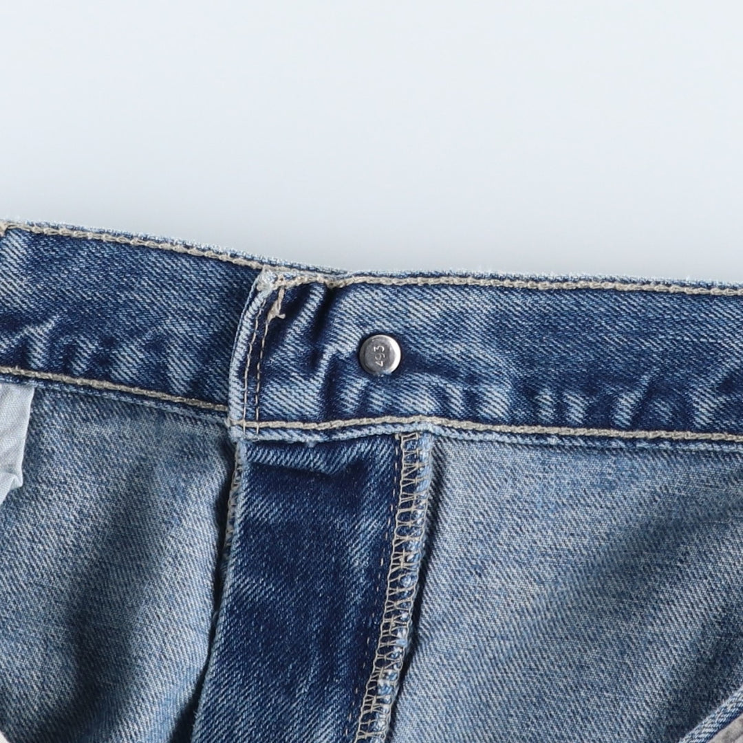 2000'S Levi's SILVER TAB LOW+LOOSE tapered denim pants, men's size W37 cotton blue type Vintage Second Hand