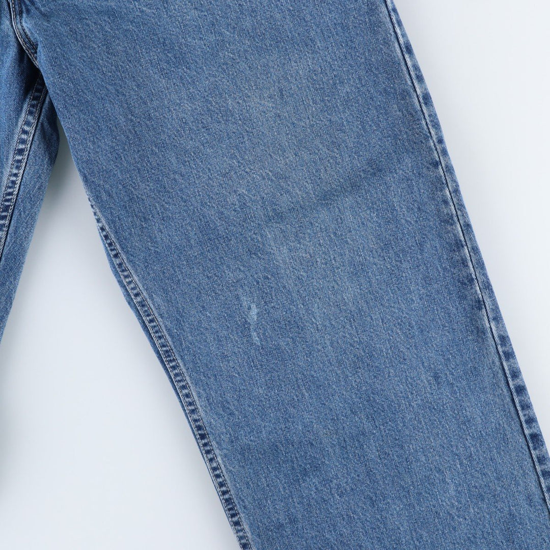 2000'S Levi's SILVER TAB LOW+LOOSE tapered denim pants, men's size W37 cotton blue type Vintage Second Hand