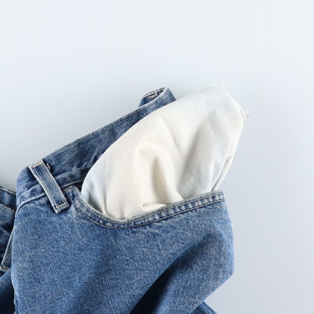 2000'S Levi's SILVER TAB LOW+LOOSE tapered denim pants, men's size W37 cotton blue type Vintage Second Hand