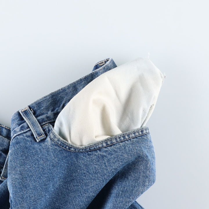2000'S Levi's SILVER TAB LOW+LOOSE tapered denim pants, men's size W37 cotton blue type Vintage Second Hand