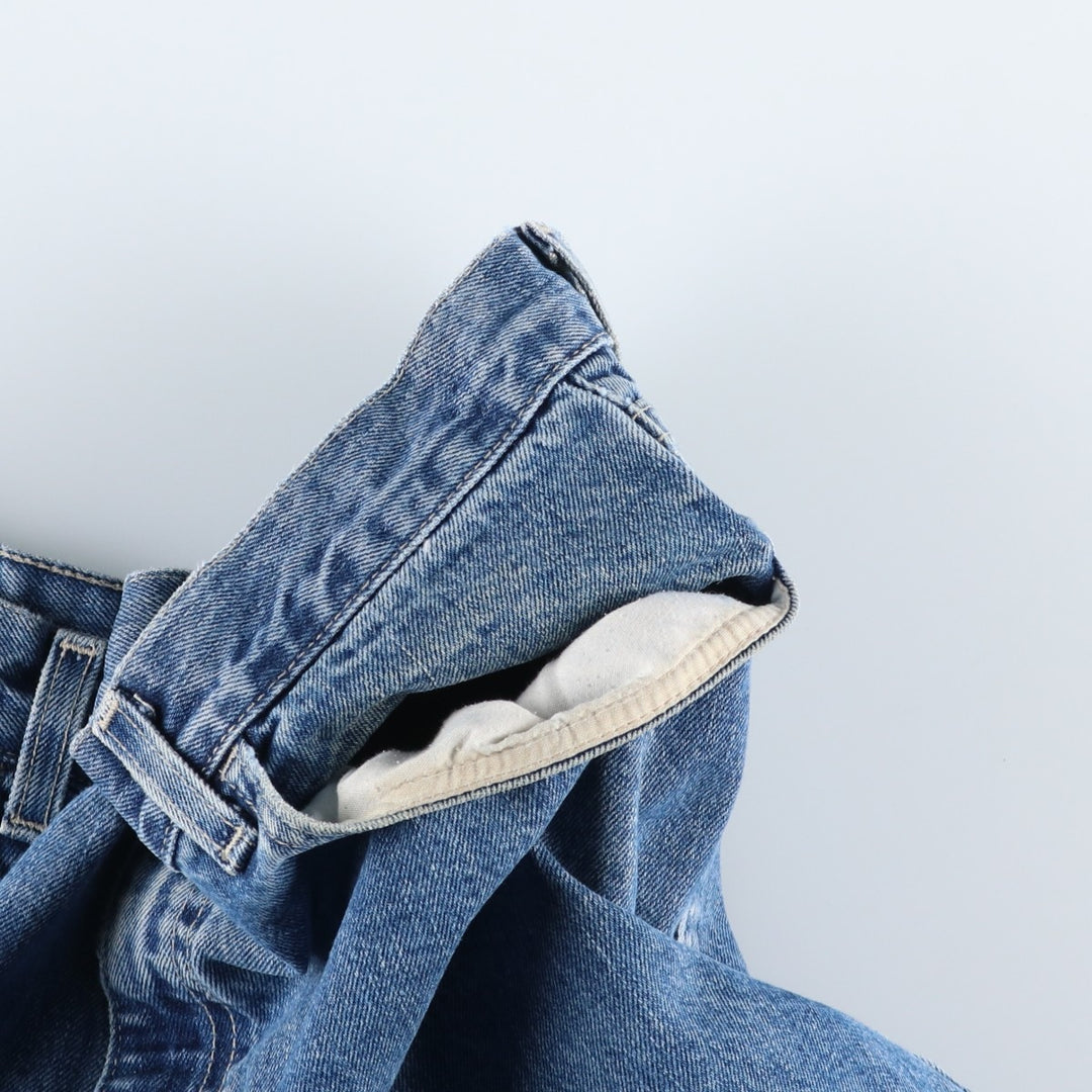 2000'S Levi's SILVER TAB LOW+LOOSE tapered denim pants, men's size W37 cotton blue type Vintage Second Hand