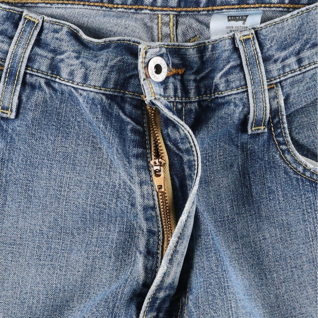 00'S Levi's SILVER TAB BAGGY tapered denim pants for men, size w34 cotton blue type Vintage Second Hand