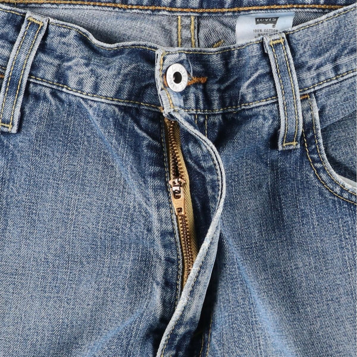00'S Levi's SILVER TAB BAGGY tapered denim pants for men, size w34 cotton blue type Vintage Second Hand