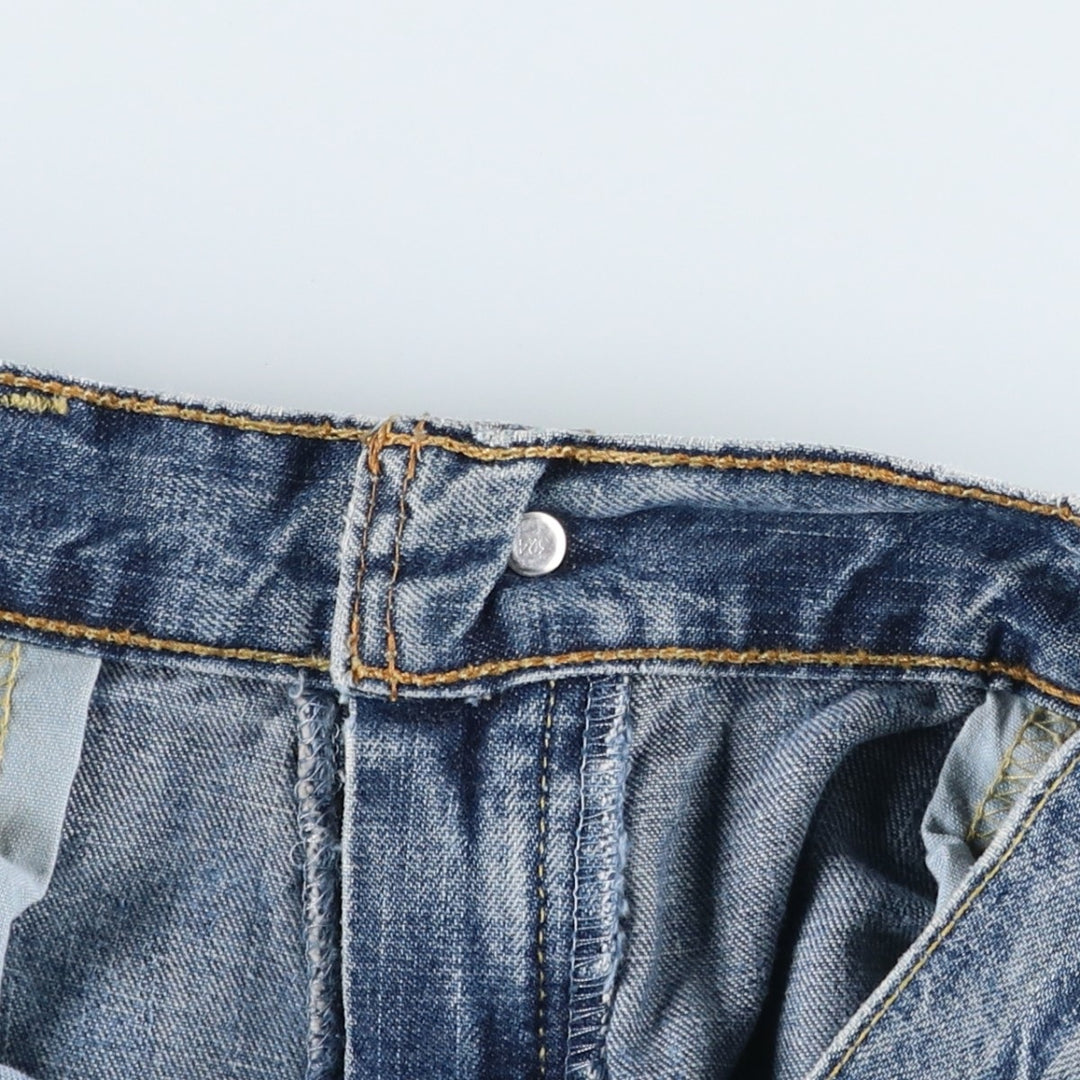 00'S Levi's SILVER TAB BAGGY tapered denim pants for men, size w34 cotton blue type Vintage Second Hand