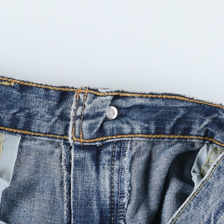 00'S Levi's SILVER TAB BAGGY tapered denim pants for men, size w34 cotton blue type Vintage Second Hand