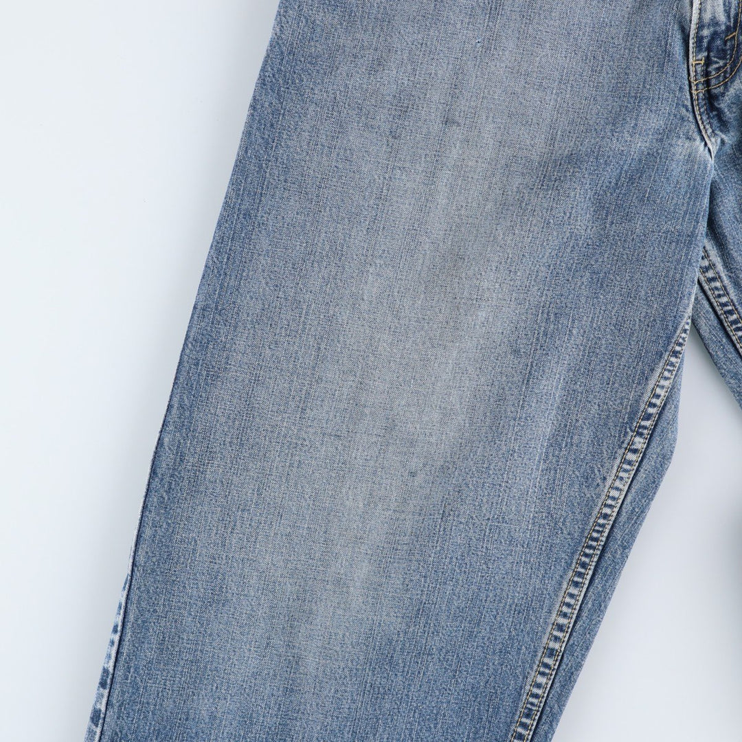 00'S Levi's SILVER TAB BAGGY tapered denim pants for men, size w34 cotton blue type Vintage Second Hand