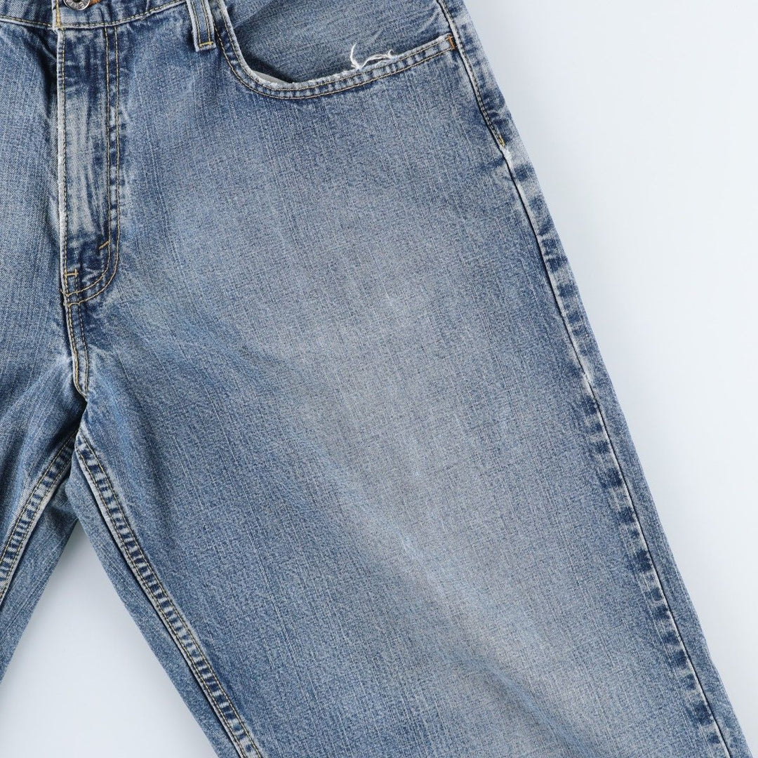 00'S Levi's SILVER TAB BAGGY tapered denim pants for men, size w34 cotton blue type Vintage Second Hand