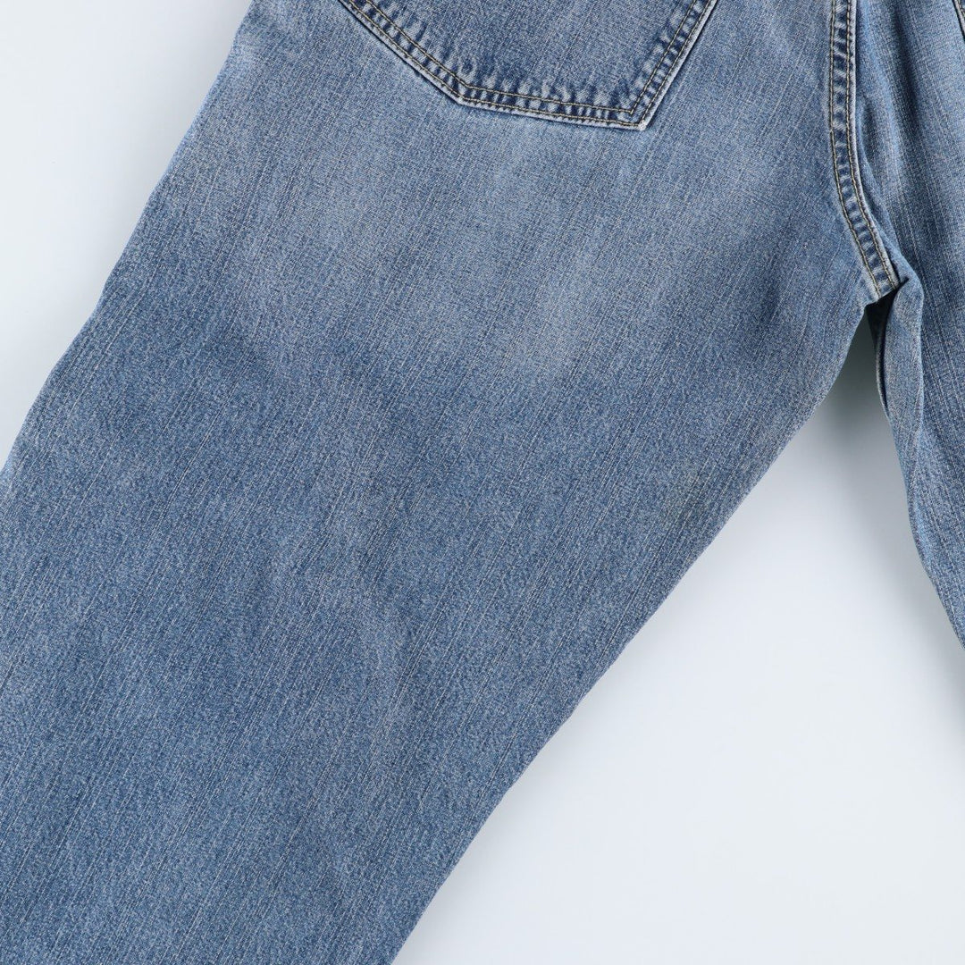 00'S Levi's SILVER TAB BAGGY tapered denim pants for men, size w34 cotton blue type Vintage Second Hand