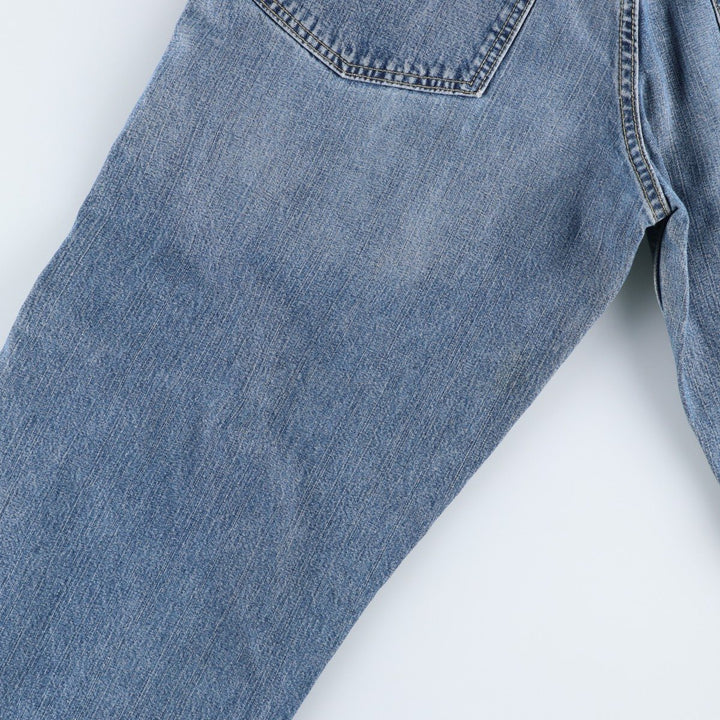 00'S Levi's SILVER TAB BAGGY tapered denim pants for men, size w34 cotton blue type Vintage Second Hand
