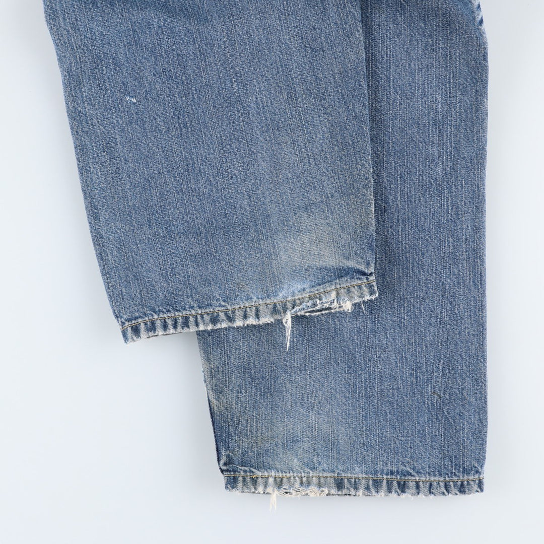 00'S Levi's SILVER TAB BAGGY tapered denim pants for men, size w34 cotton blue type Vintage Second Hand