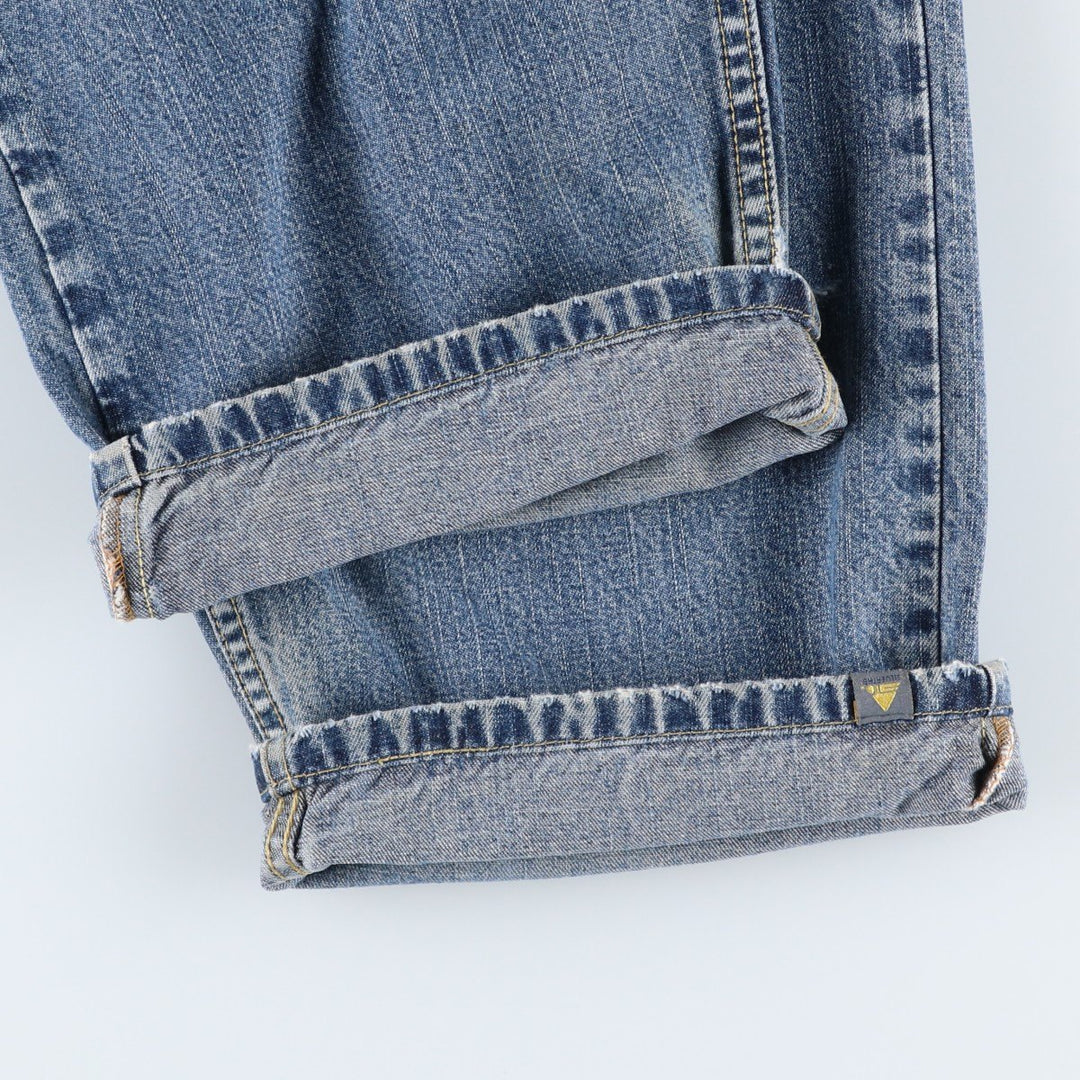 00'S Levi's SILVER TAB BAGGY tapered denim pants for men, size w34 cotton blue type Vintage Second Hand
