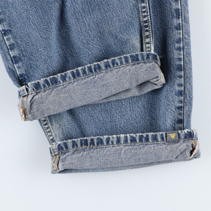 00'S Levi's SILVER TAB BAGGY tapered denim pants for men, size w34 cotton blue type Vintage Second Hand