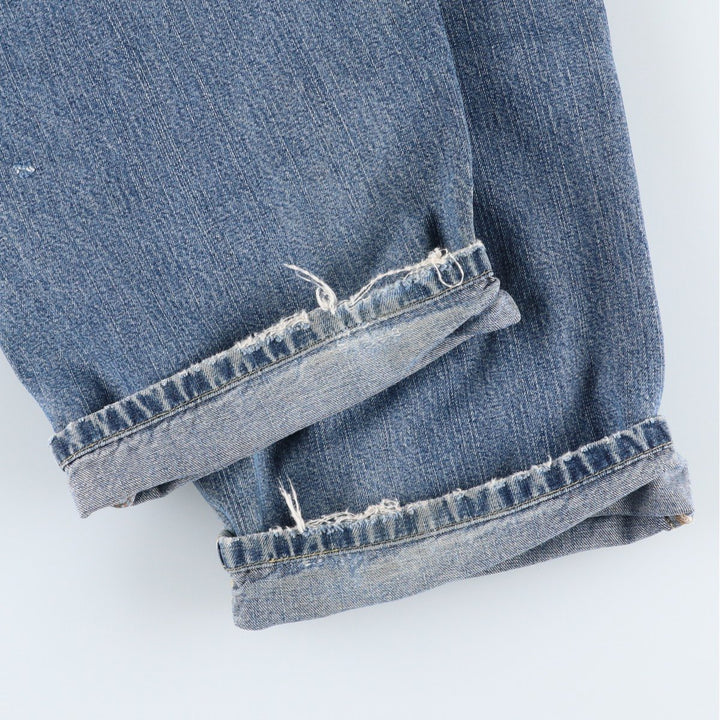 00'S Levi's SILVER TAB BAGGY tapered denim pants for men, size w34 cotton blue type Vintage Second Hand