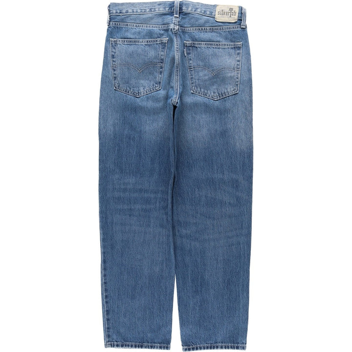 Levi's SILVER TAB Tapered Denim Pants, Men's W34 (approx.) cotton blue type Vintage Second Hand