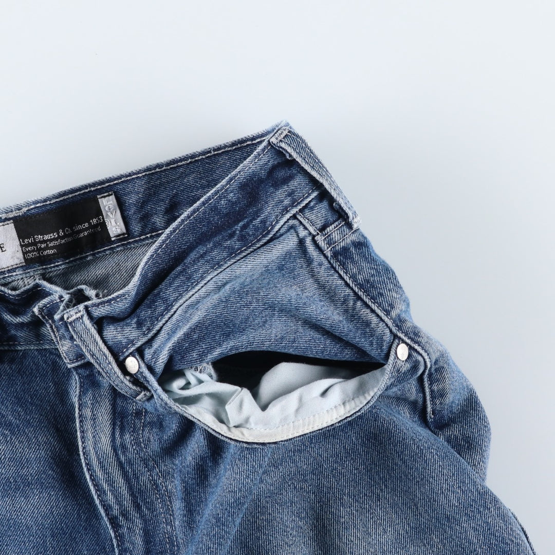 Levi's SILVER TAB Tapered Denim Pants, Men's W34 (approx.) cotton blue type Vintage Second Hand