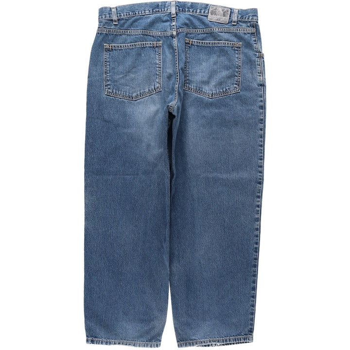 Levi's SILVER TAB BAGGY tapered denim pants, men's size W39 unclear blue type Vintage Second Hand