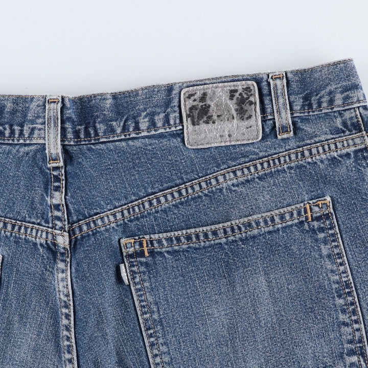 Levi's SILVER TAB BAGGY tapered denim pants, men's size W39 unclear blue type Vintage Second Hand