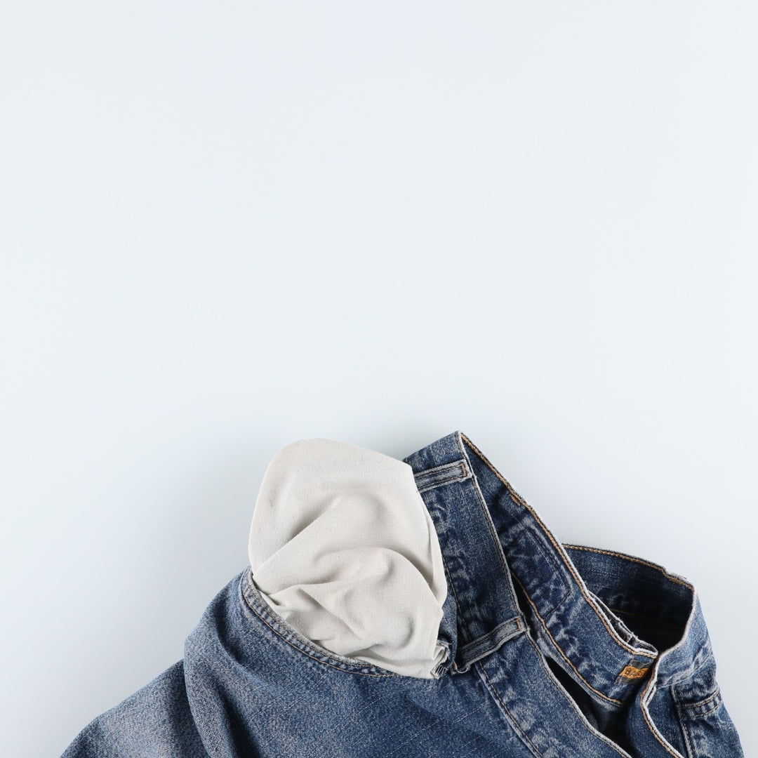 Levi's SILVER TAB BAGGY tapered denim pants, men's size W39 unclear blue type Vintage Second Hand