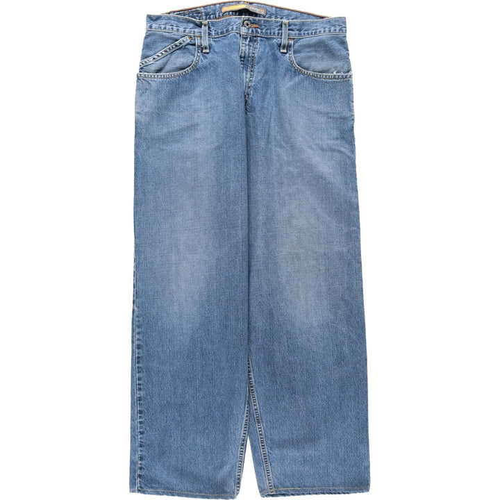 2000'S Levi's SILVER TAB BAGGY Tapered Denim Pants, Men's W35 (approx.) cotton blue type Vintage Second Hand