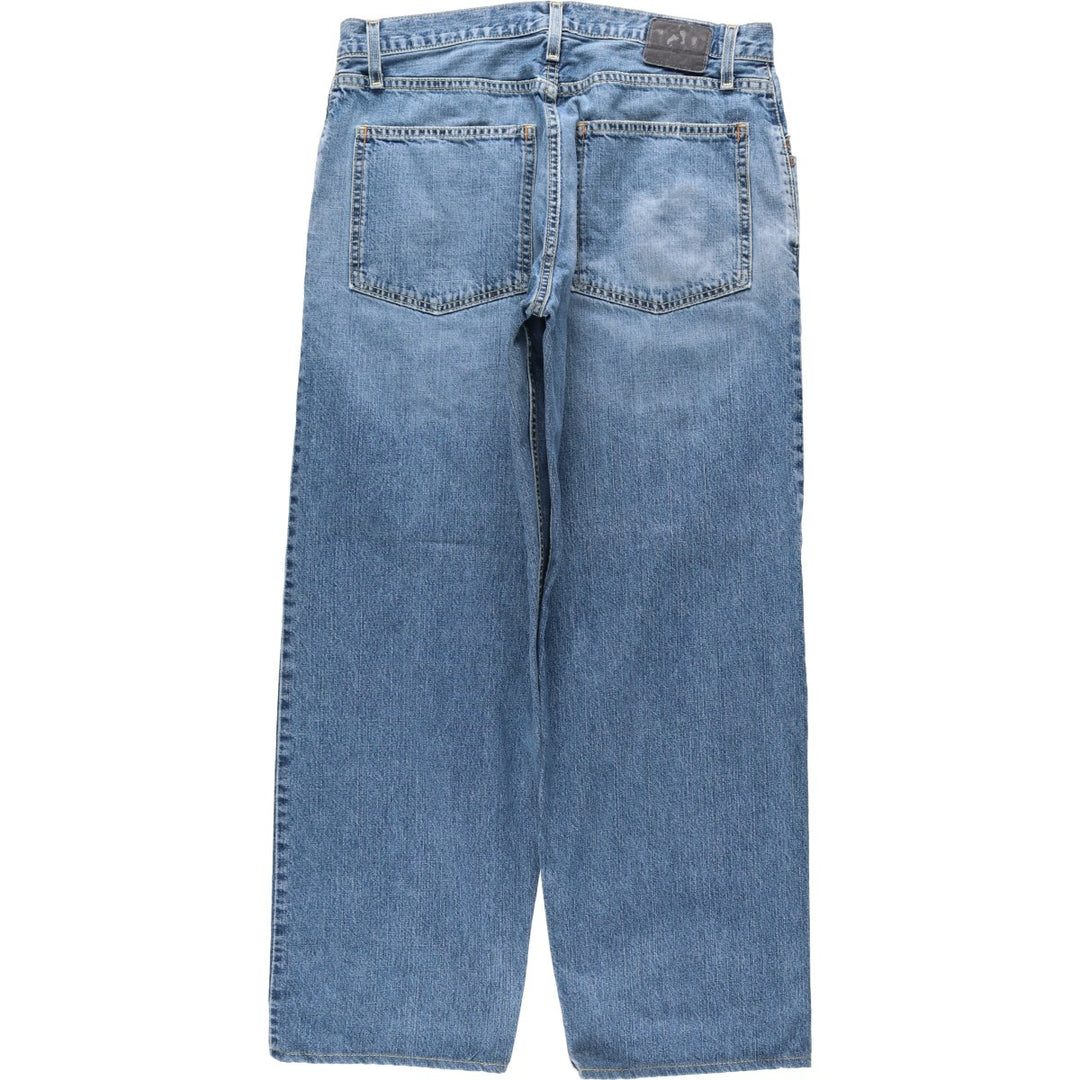 2000'S Levi's SILVER TAB BAGGY Tapered Denim Pants, Men's W35 (approx.) cotton blue type Vintage Second Hand