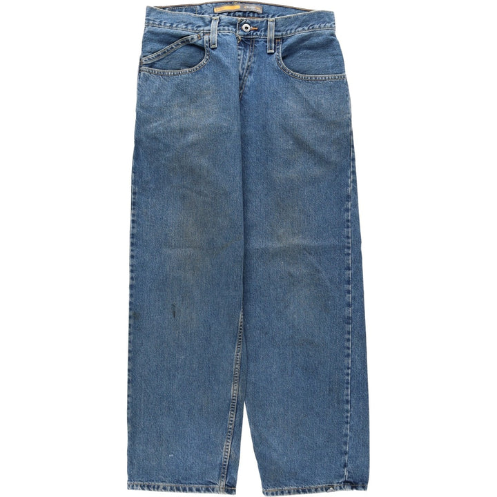 2000'S Levi's SILVER TAB BAGGY Slim Straight Denim Pants, Men's W31 (approx.) cotton blue type Vintage Second Hand