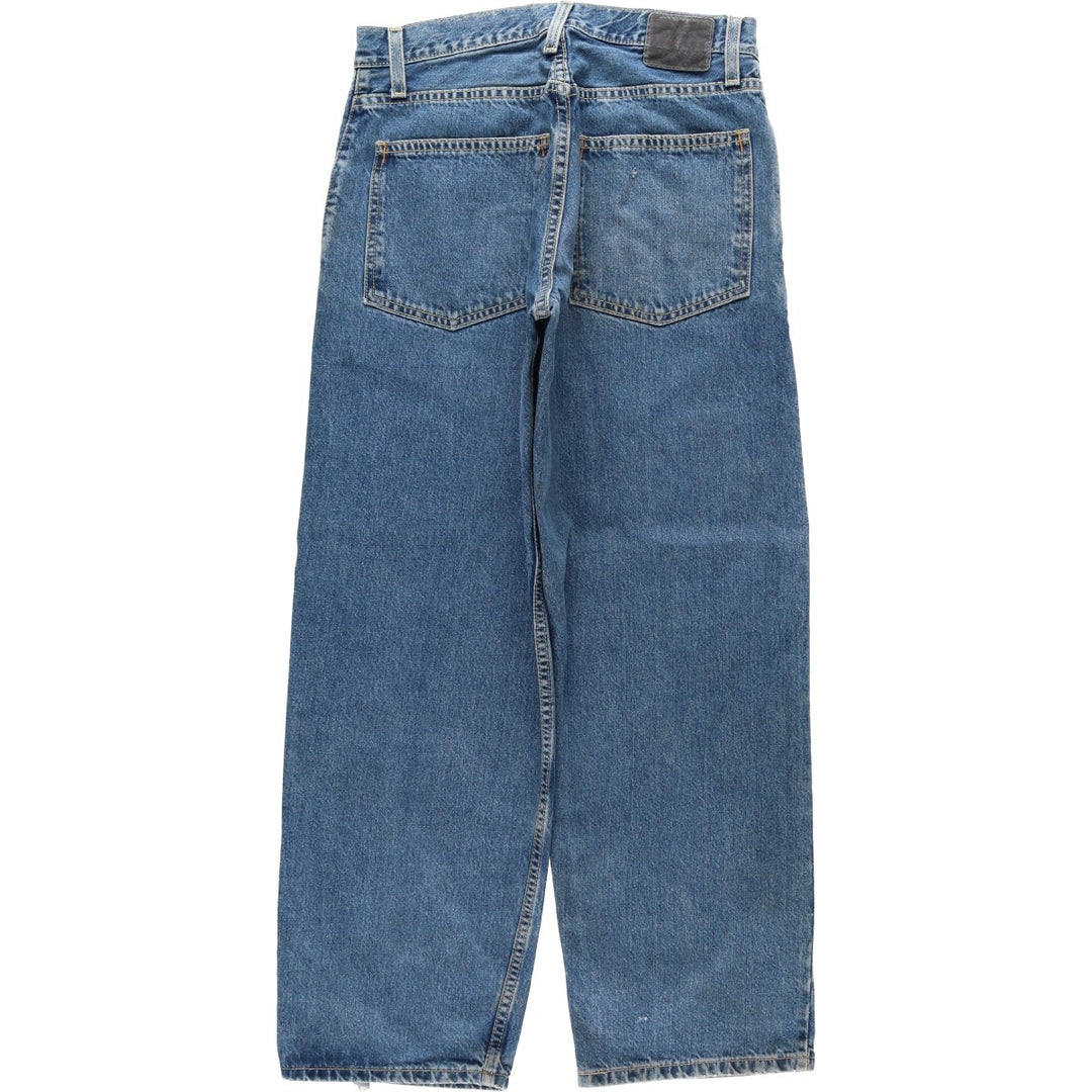 2000'S Levi's SILVER TAB BAGGY Slim Straight Denim Pants, Men's W31 (approx.) cotton blue type Vintage Second Hand