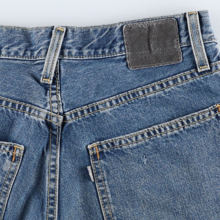 2000'S Levi's SILVER TAB BAGGY Slim Straight Denim Pants, Men's W31 (approx.) cotton blue type Vintage Second Hand